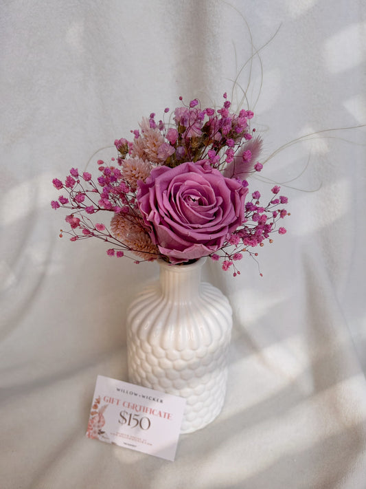 Purple Large Vase Arrangement