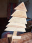 Wood Tree Stand Display