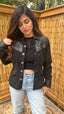 Vintage Suede Leather Western Jacket