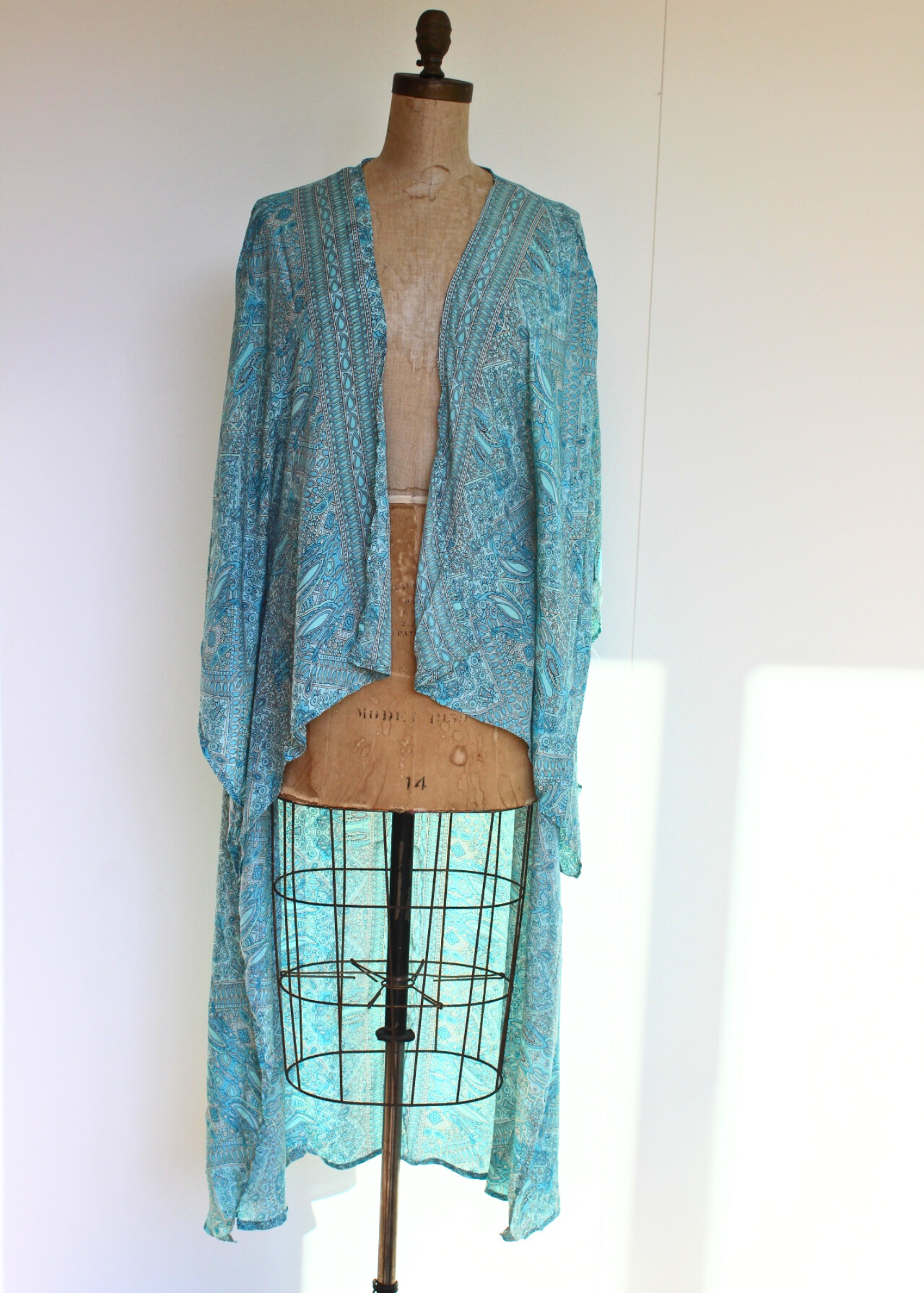 Harmonious Kimono - Baby Blue