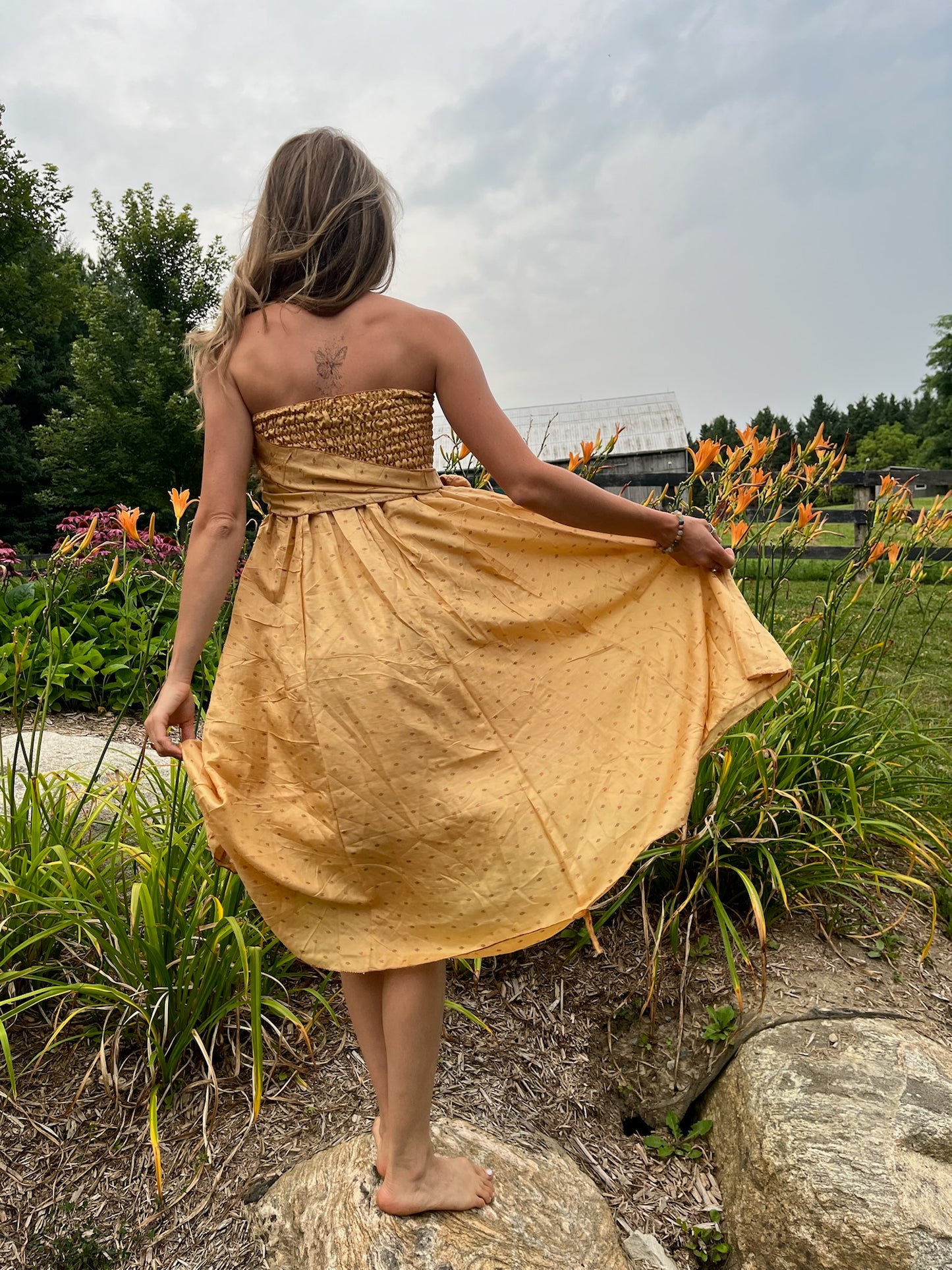 Wildflower Dress - Yellow