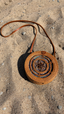 Starburst Round Rattan Bag