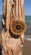 Starburst Round Rattan Bag