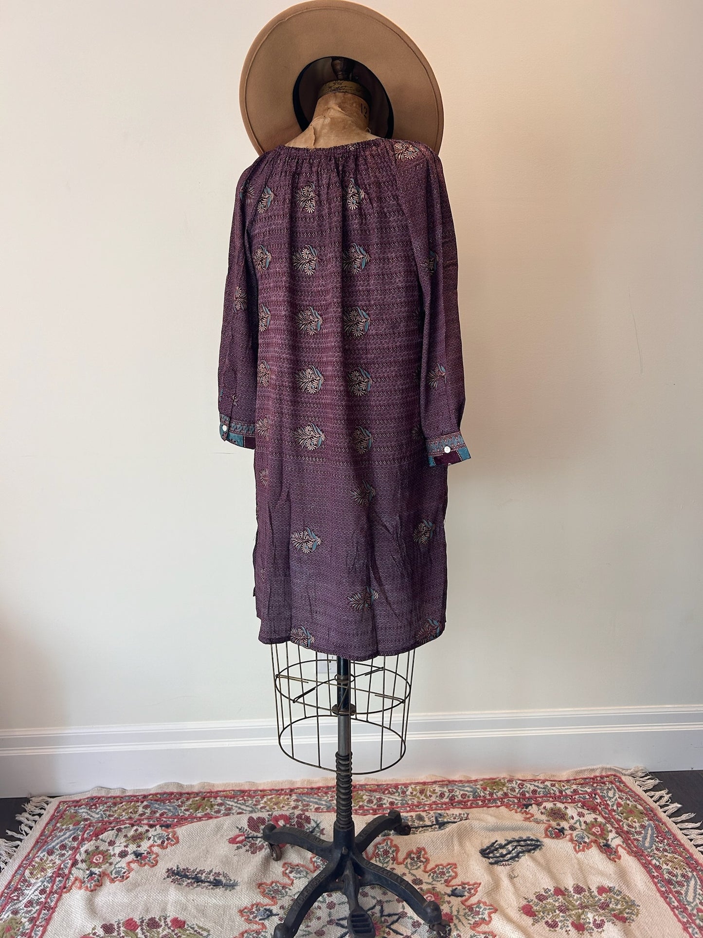 Delirium Dress - Eggplant