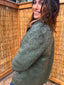 Vintage Llama Green Coat