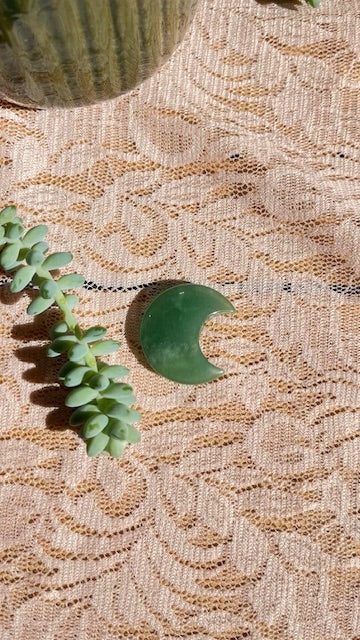 Green Aventurine Moon