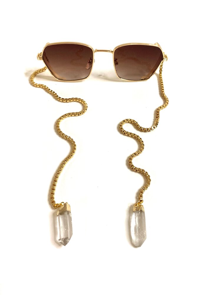 A Little Bit Alexis Crystal Sunglasses