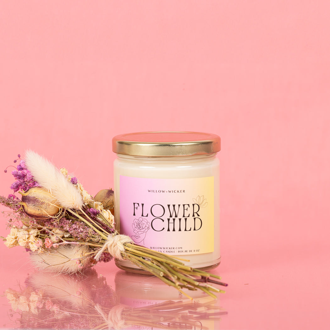 Flower Child Soy Wax Candle