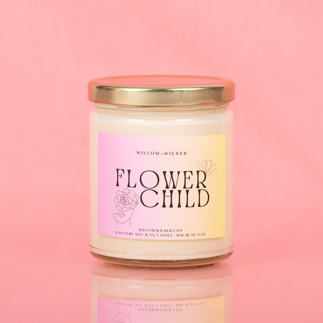 Flower Child Soy Wax Candle