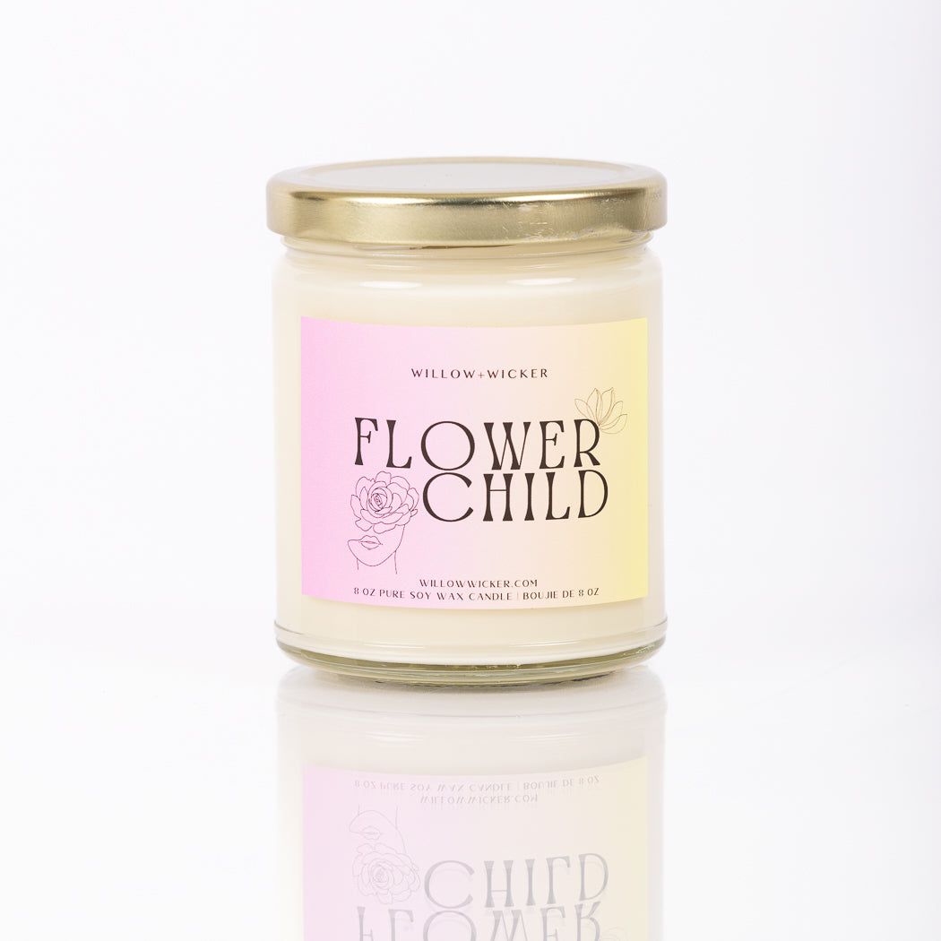 Flower Child Soy Wax Candle