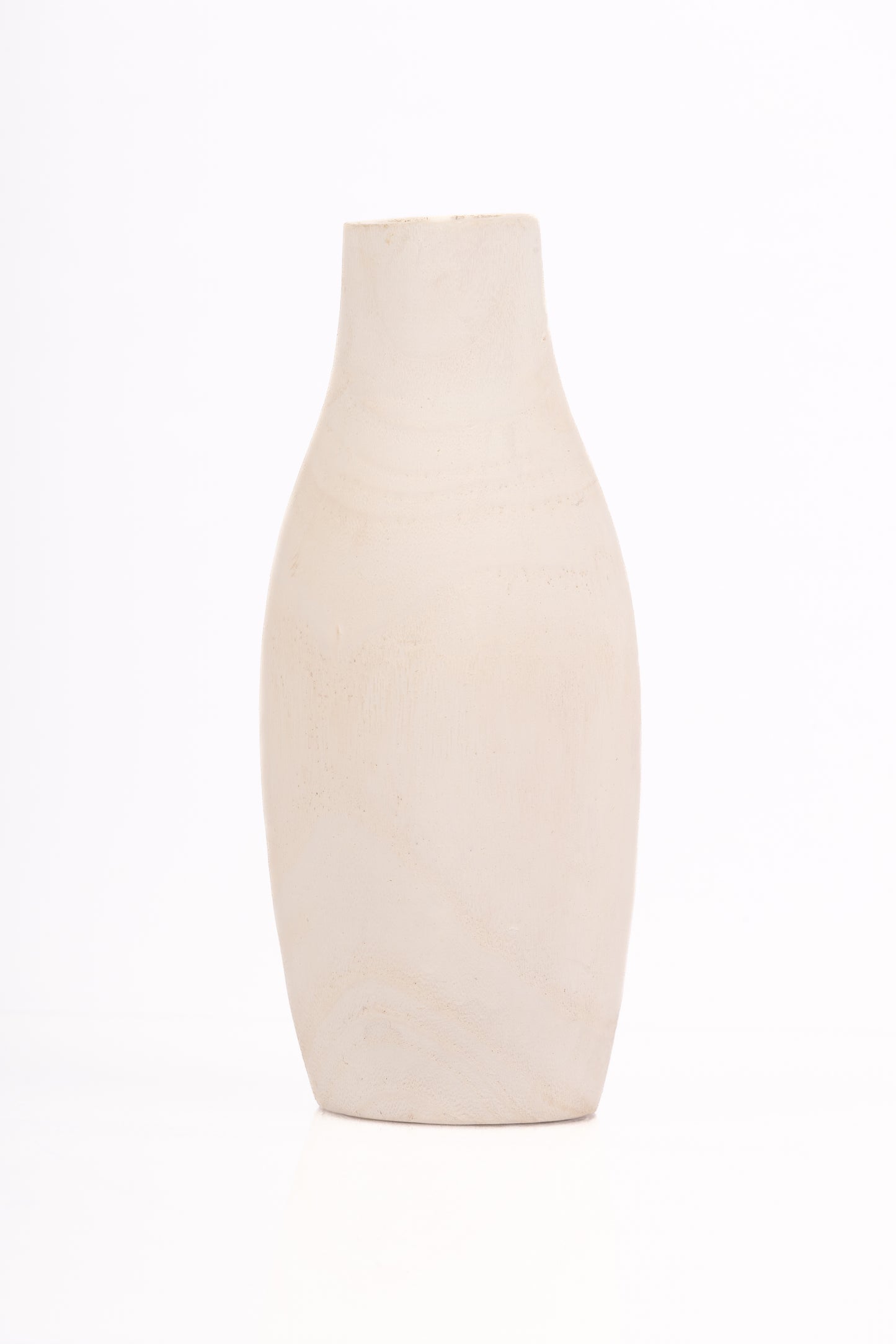 Tall Wood Bud Vase