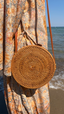 Classic Round Rattan Bag