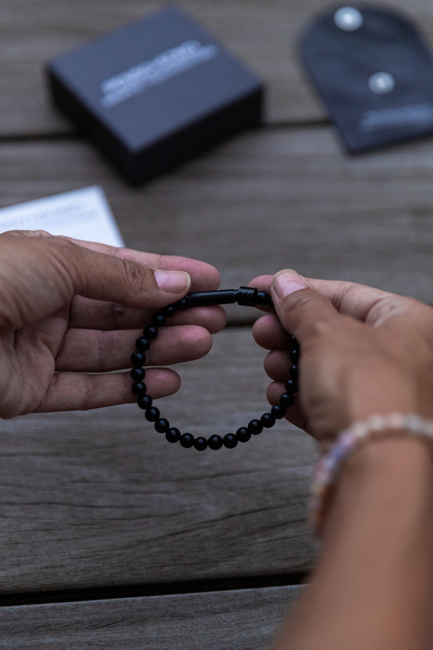 Black Onyx Intention Bracelet