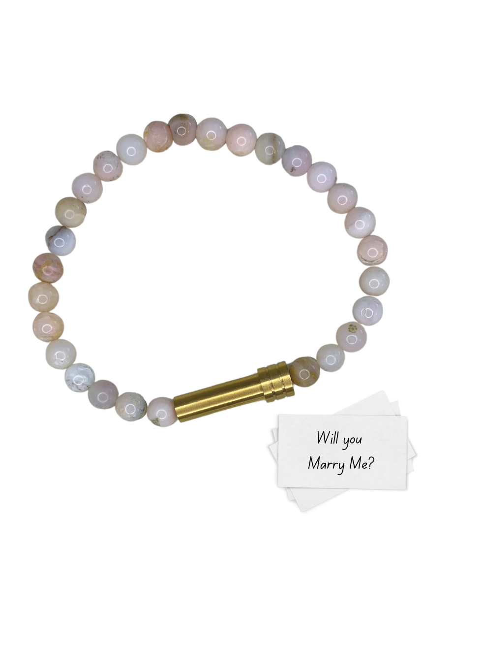 Pink Opal Intention Bracelet